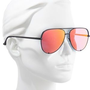 Quay Australia High Key 68mm Aviator Sunglasses